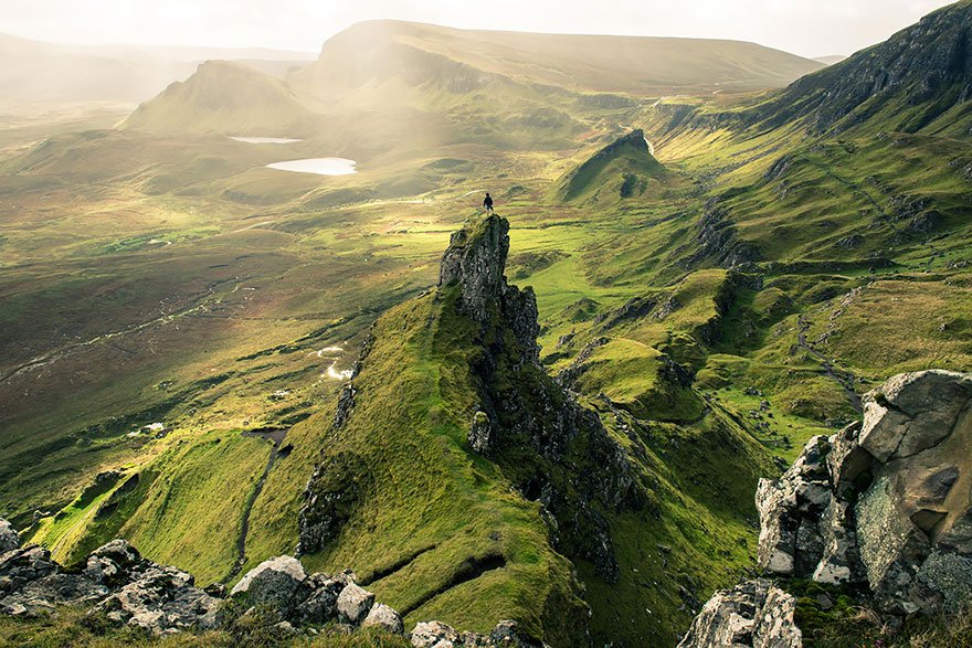 11 lugares que te fazem se sentir insignificante 11Quiraing landslip, Skye, Escócia