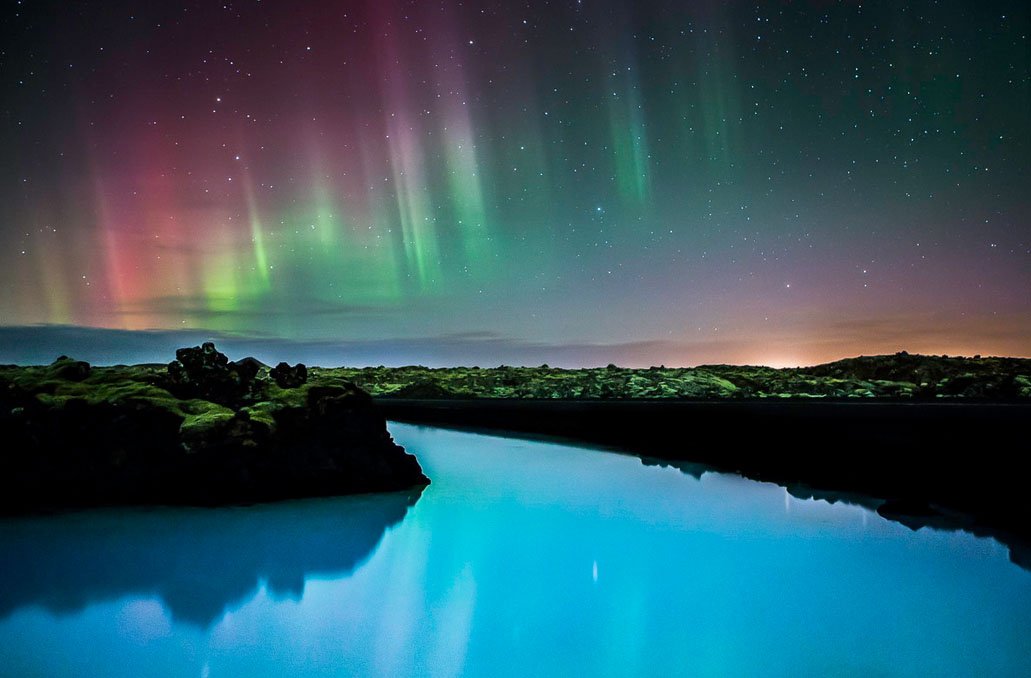 fotos para amar a Islândia aurora boreal 1