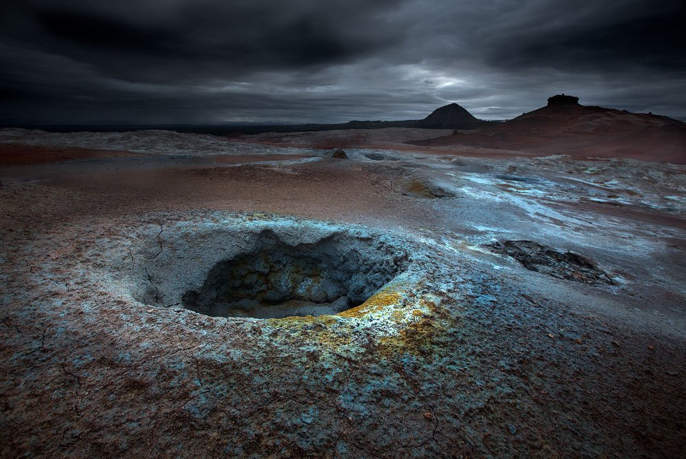 fotos para amar a Islândia cratera krafla