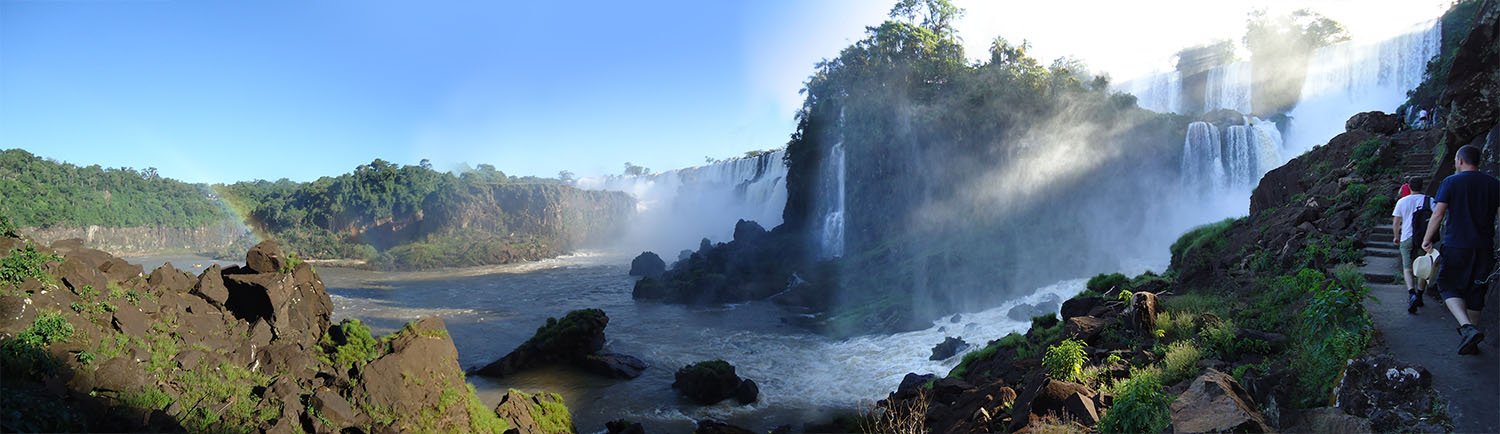 panorama Aventura Náutica iguazu nas Cataratas do Iguazú