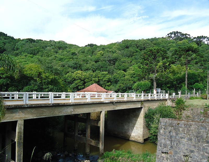 Rota Caminhos de Pedra em Bento Gonçalves ponte