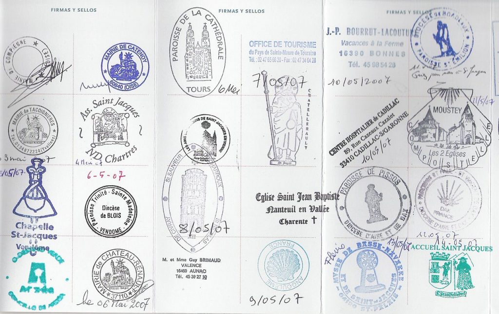 10 carimbos legais para o seu passaporte stamp cool caminho de compostela france frança