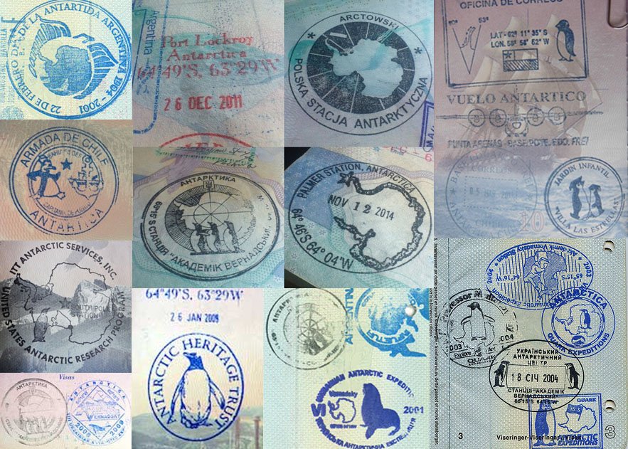 15 carimbos legais para o seu passaporte stamp cool antartica
