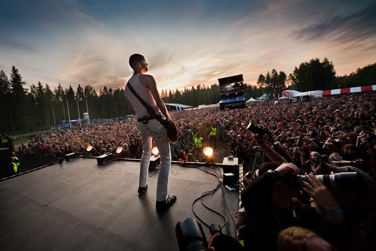 Festivais na Finlândia metal, verão e floresta provinssirock