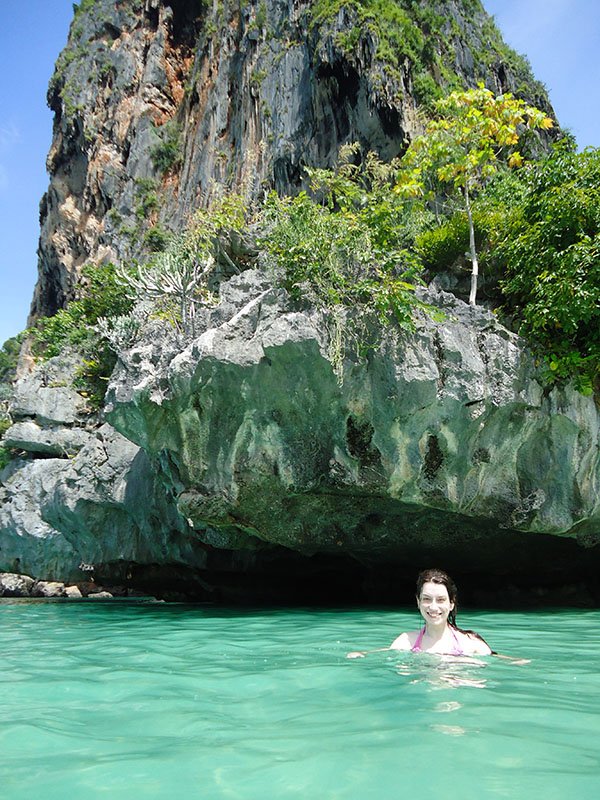 Tour 4 Islands em Krabi na Tailândia branquela