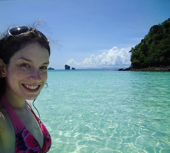 Tour 4 ilhas em Krabi na Tailândia tup island apure guria