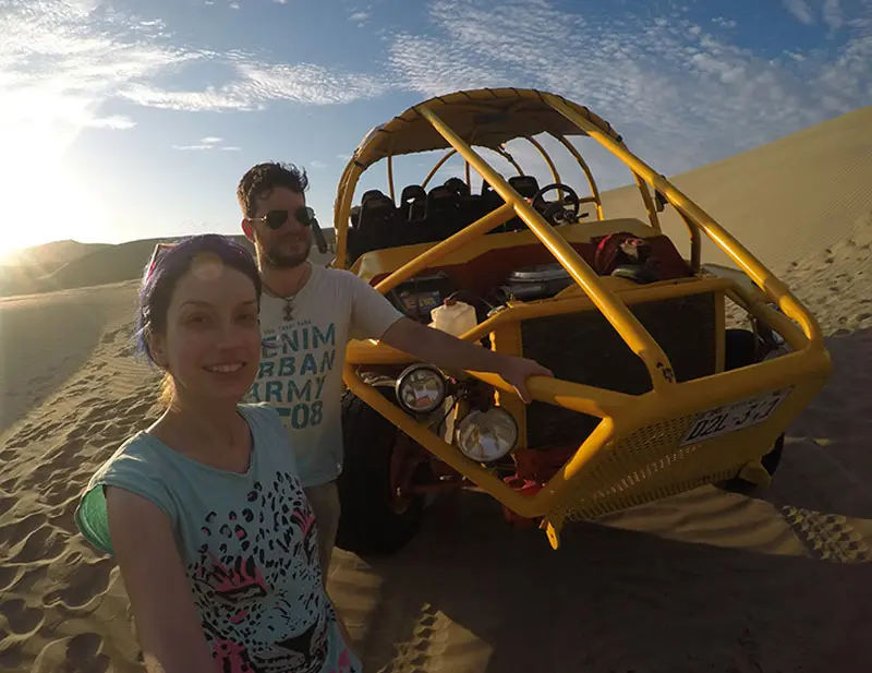 passeio de buggy em huacachina