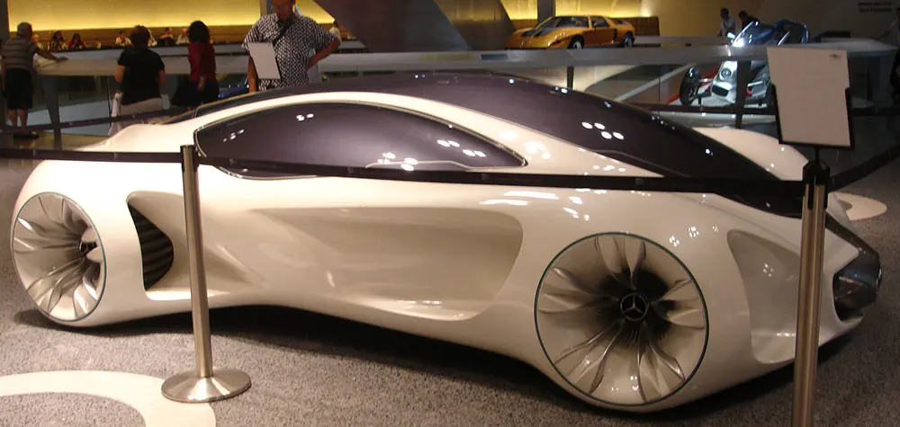 mercedes benz carro futurista