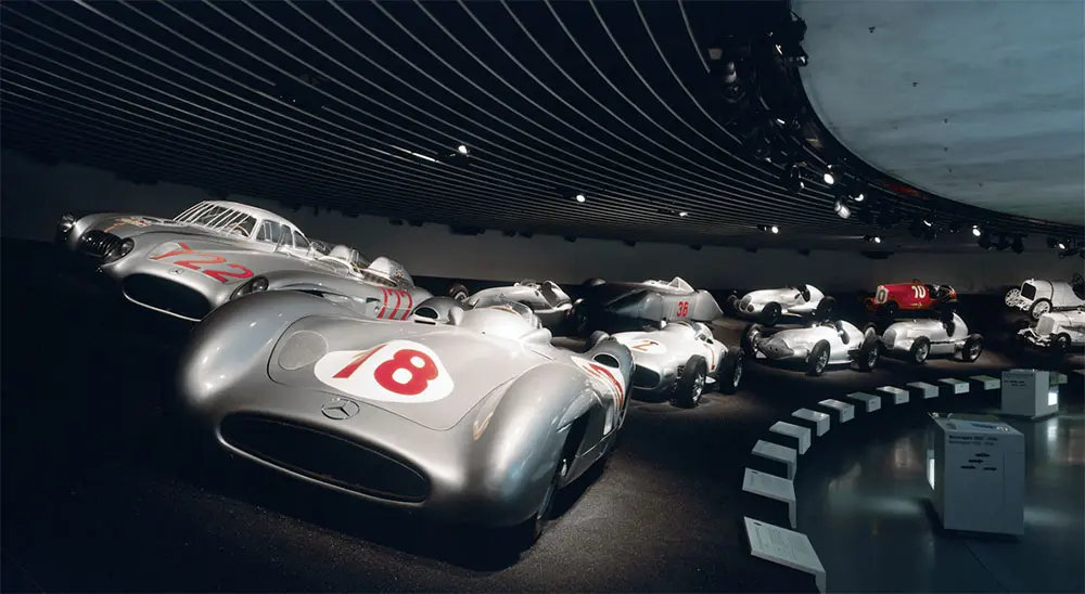 mercedes benz silberpfeile golden arrow