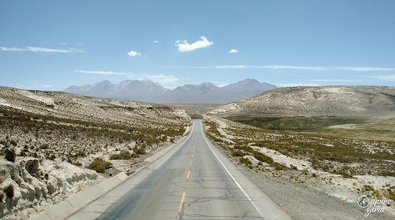 deserto de arequipa estrada