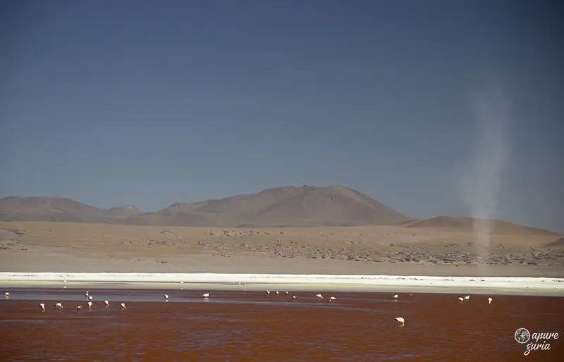 laguna colorada ciclone redemoinho vento