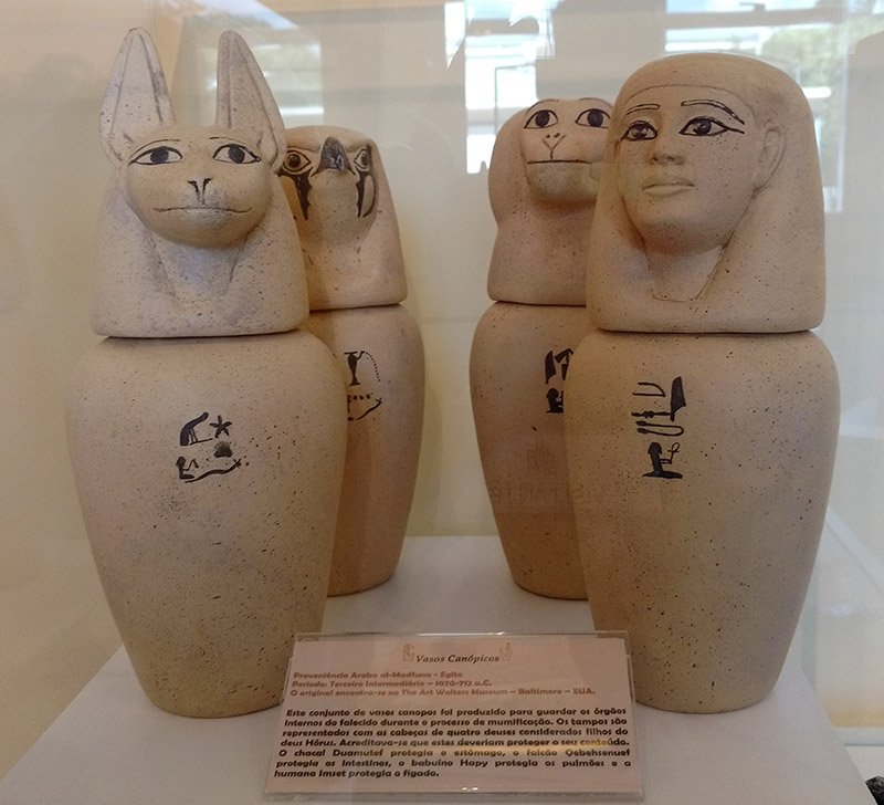 museu egipcio de curitiba canopos