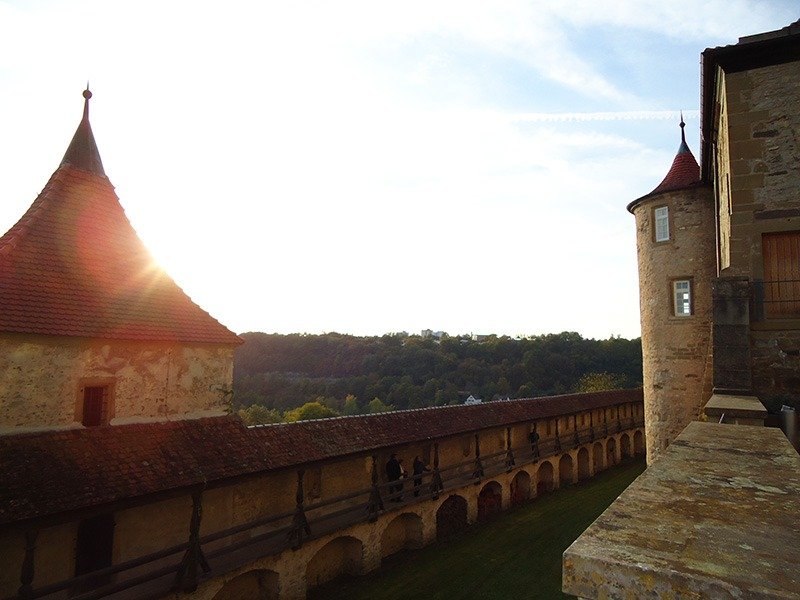 castelo sul da alemanha grosscomburg mosteiro