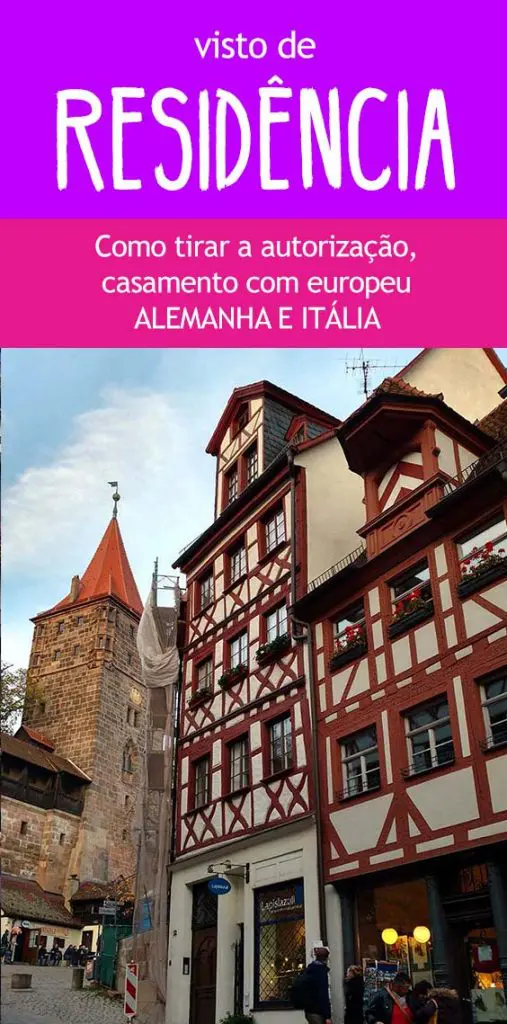 Como tirar o Visto de residência na Alemanha e Itália, passo a passo