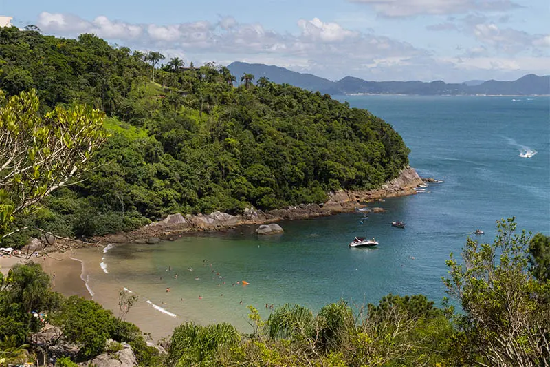 praia do estaleiro porto belo melhores praias caribe em santa catarina