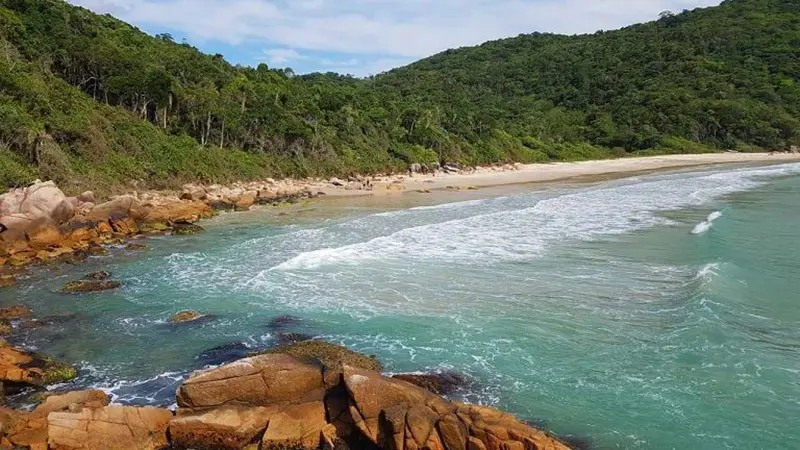 praia do sissial governador celso ramos praias de santa catarina
