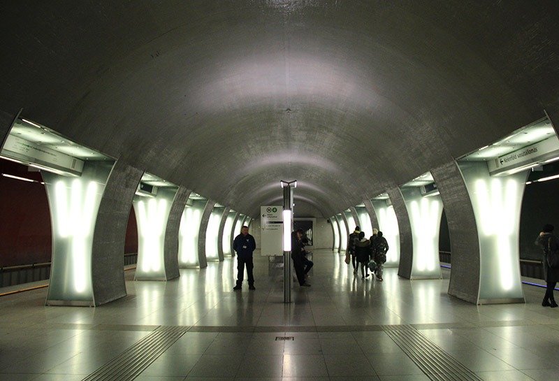 metro em budapeste estacao
