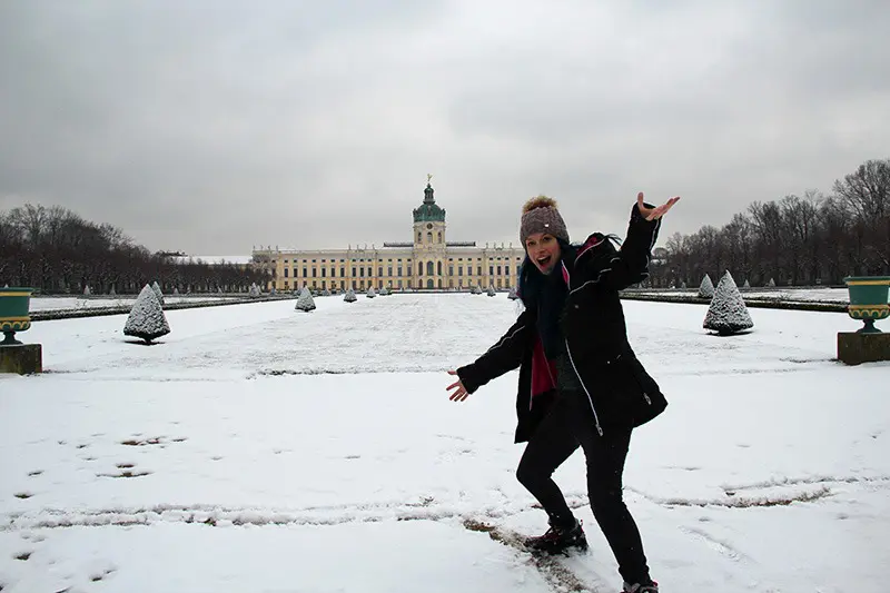 parque charlottenburg na neve berlim