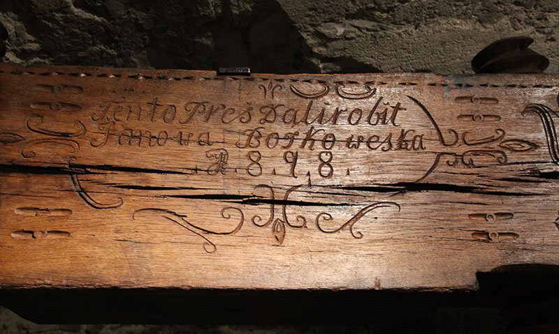 prensa antiga de uva bratislava