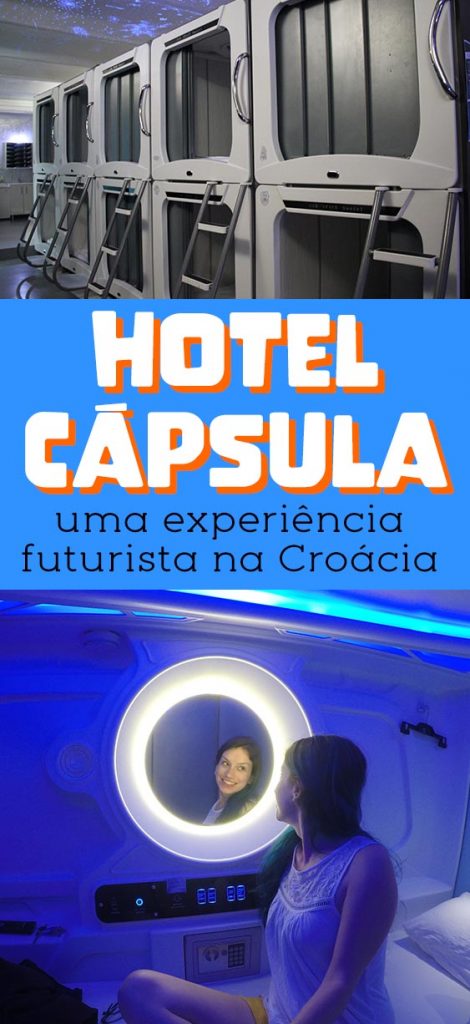 Como foi dormir num hotel cápsula na Croacia, hostel futurista na Croácia