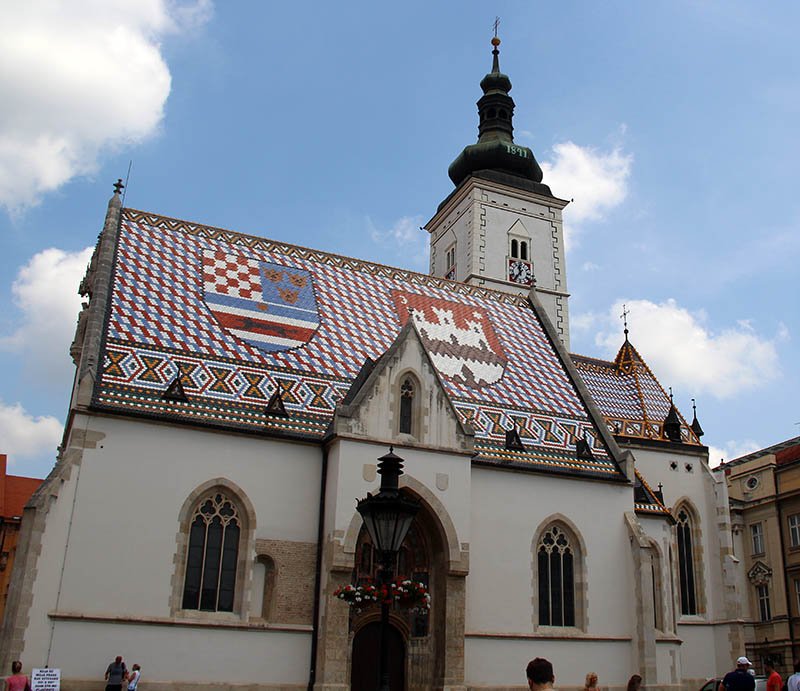 igreja mosaico roteiro em zagreb croacia
