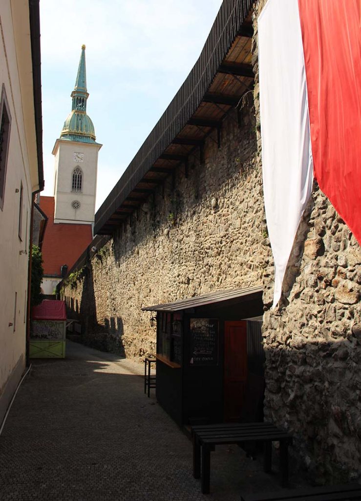 muralha bratislava eslovaquia