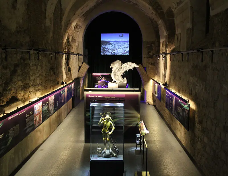 exposicao sobre dragoes castelo de liubliana