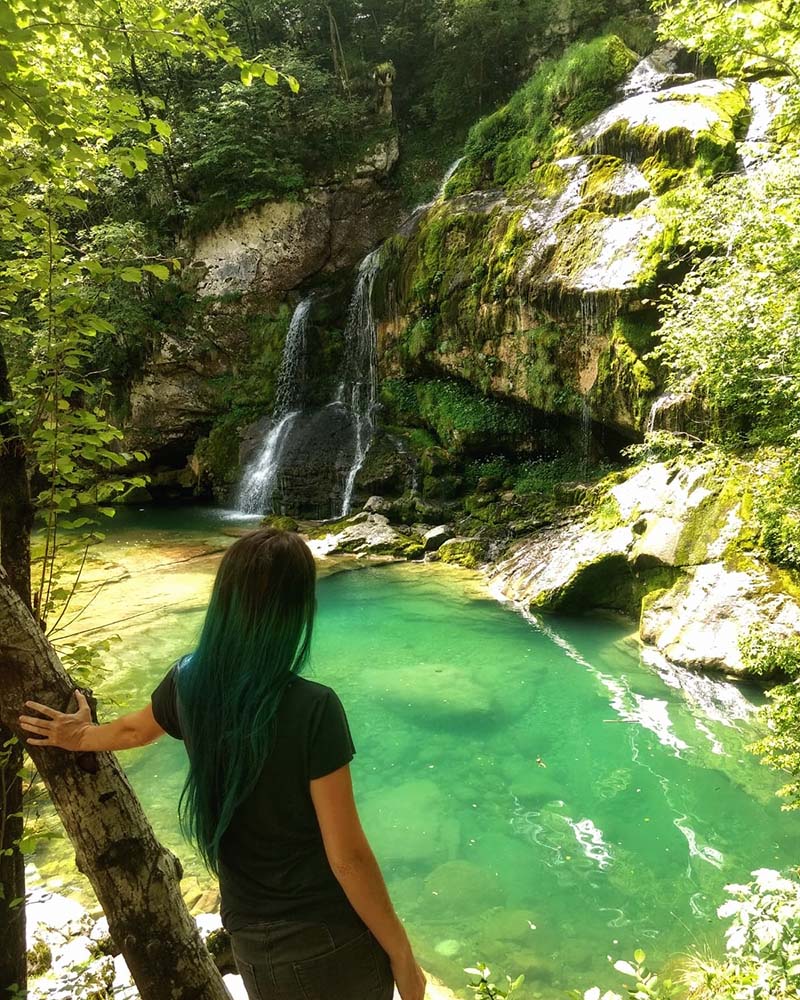 soca valley cachoeira virje em bovec