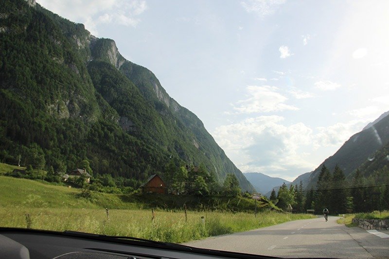 soca valley estrada eslovenia