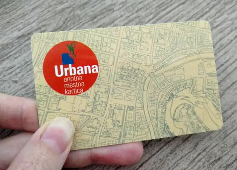 transporte em liubliana cartao de onibus urbana