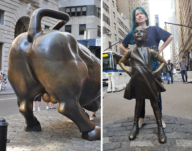 atrações gratis em nova york charging bull