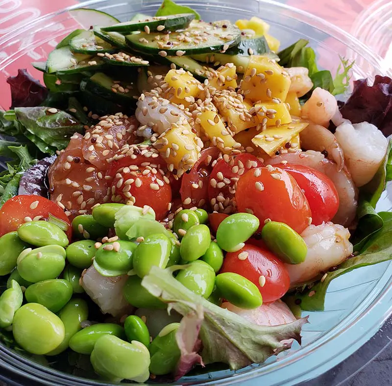 comida saudavel em nova york poke bowl