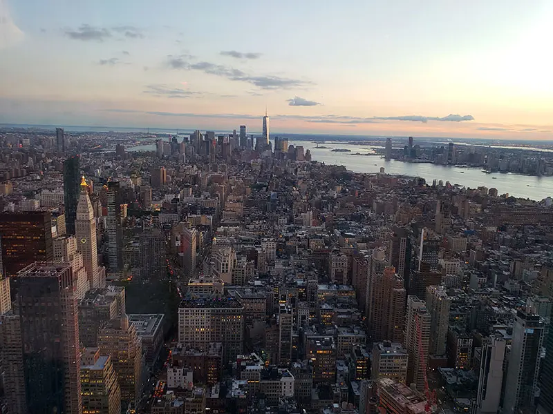 observatorio nova york vista empire state building