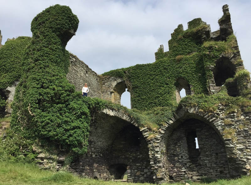 ruinas castelo de Ballycarbery Cahersiveen