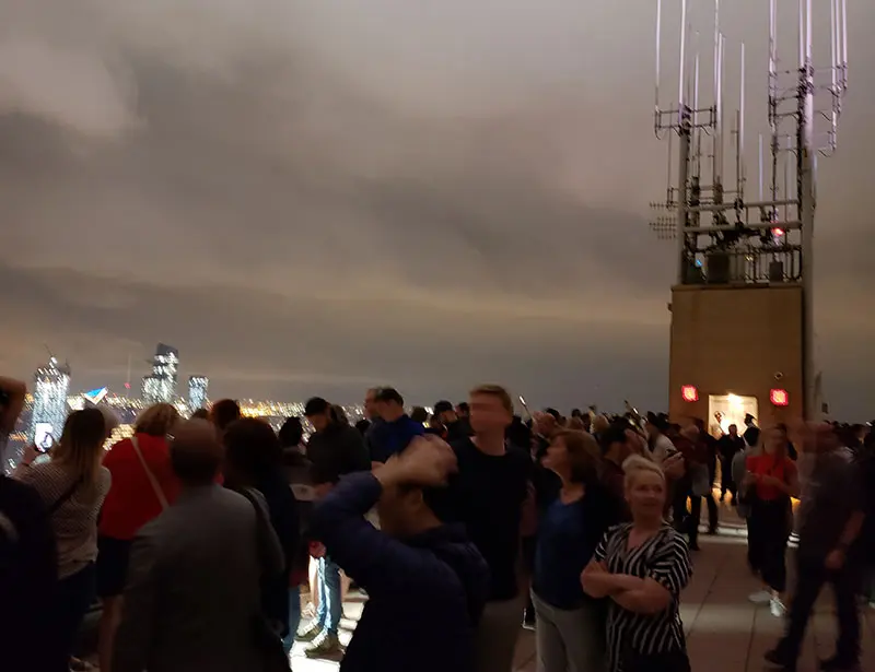 ultimo andar top of the rock antena