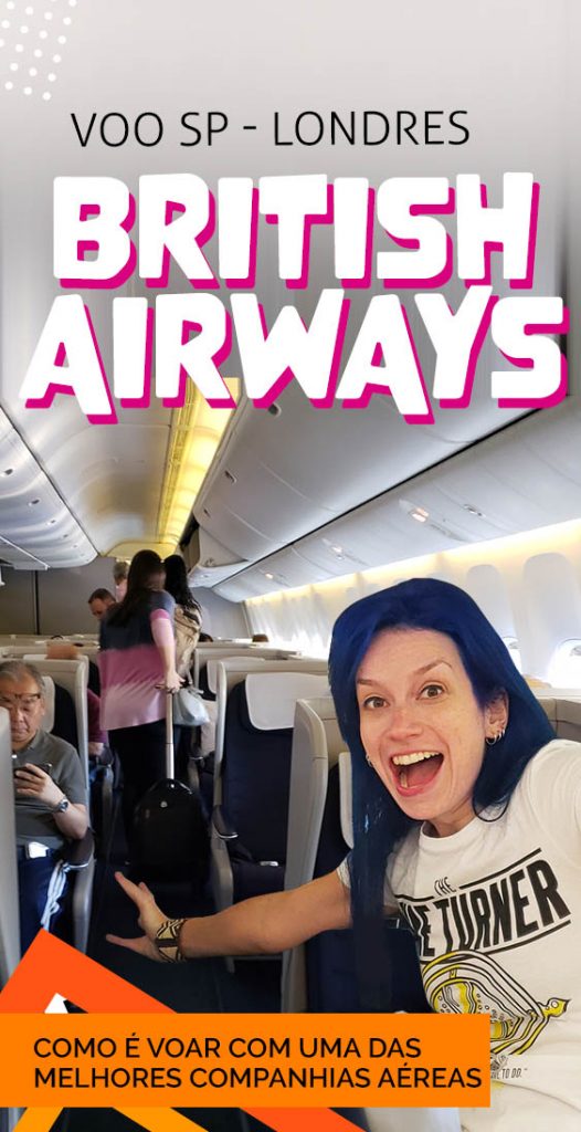 Como é voar British Airways SP londres