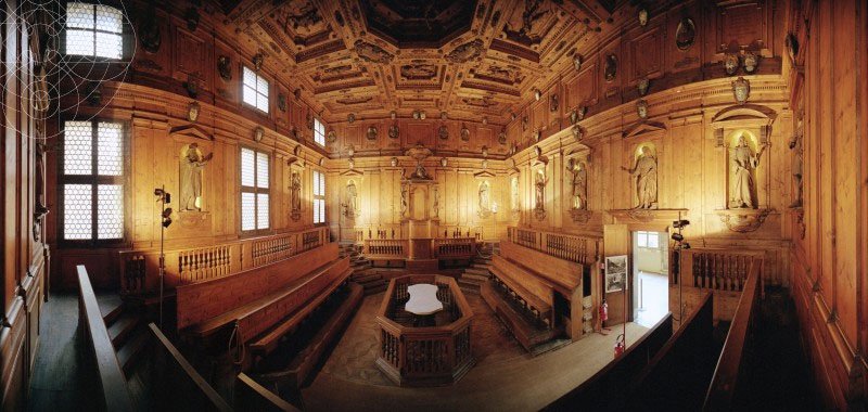 Teatro Anatômico no Palazzo Dell’Archiginnasio