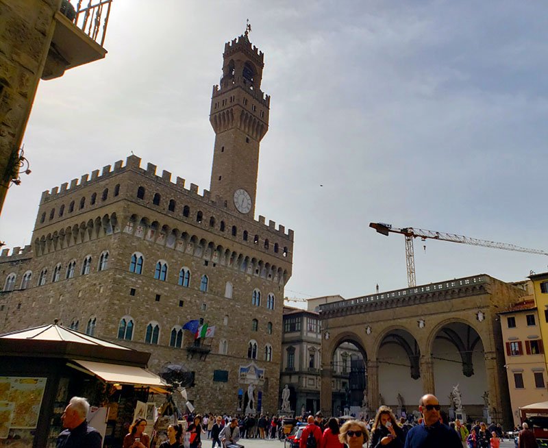 Palazzo Vecchio na Piazza della Signoria