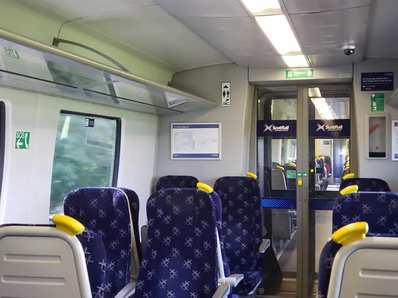 dicas para viajar barato de trem na escocia