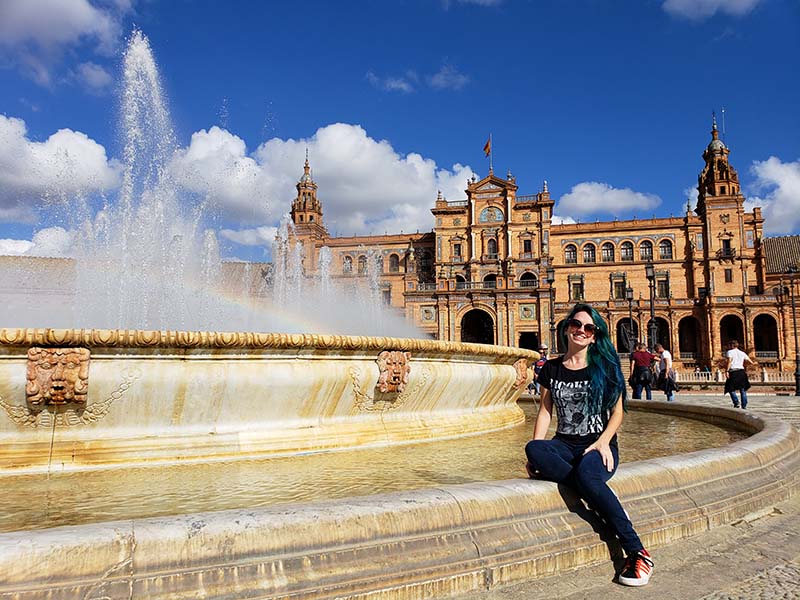  Roteiro em Sevilha: Fonte da Praça de España