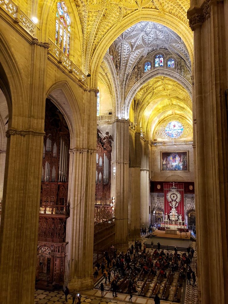 Interior da Catedral de Sevilha