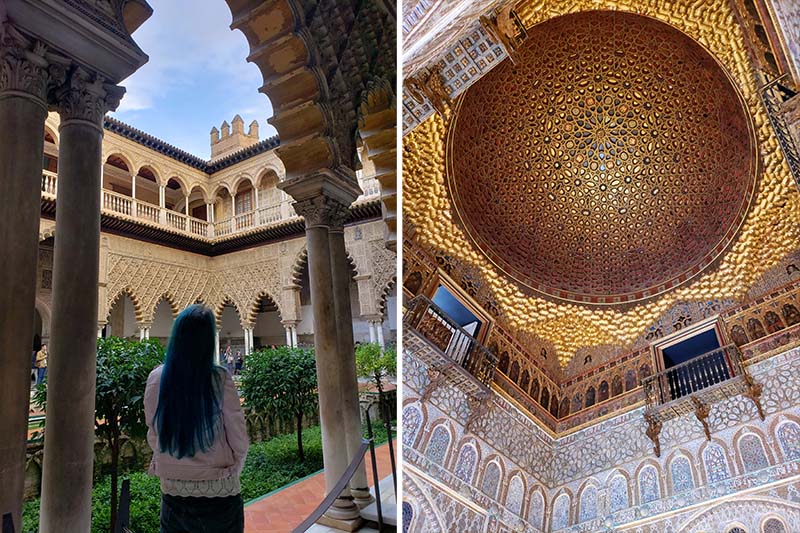 interiores do Real Alcázar