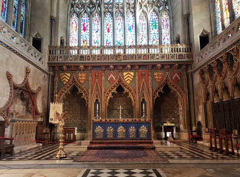 Interior da Catedral de Bristol