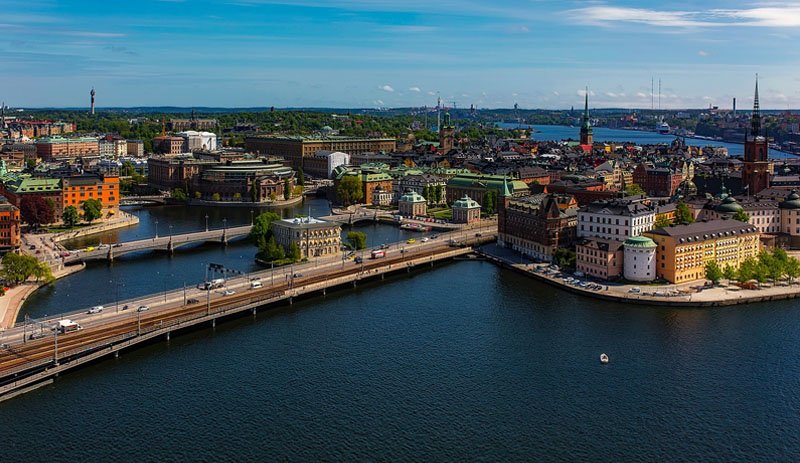 ilha capital da suecia arquitetura