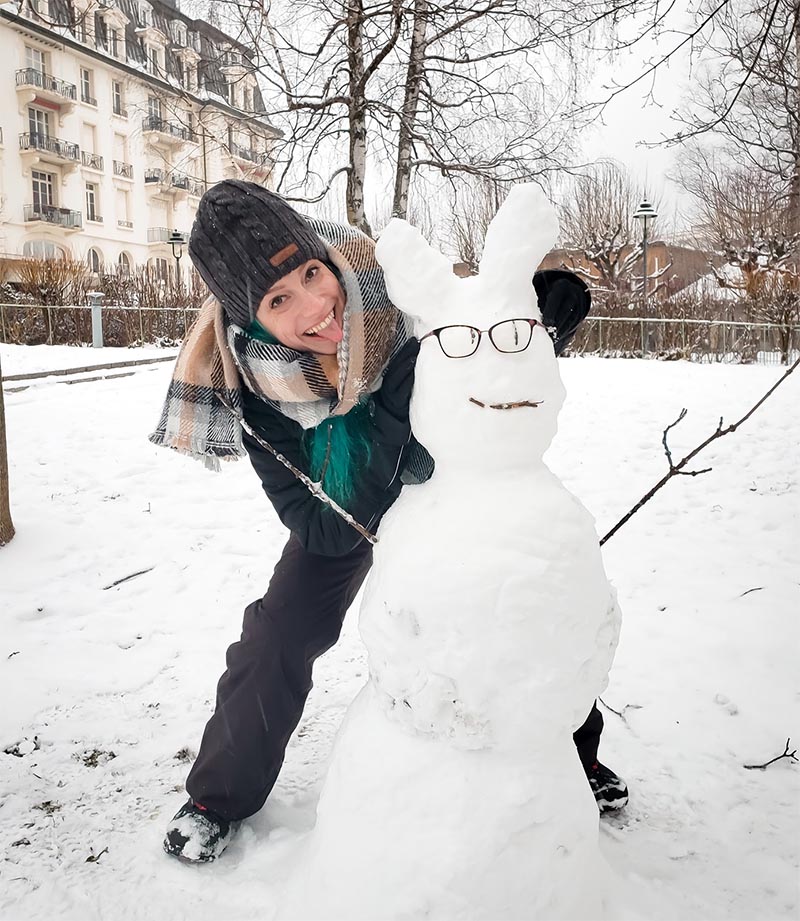 boneco de neve com oculos
