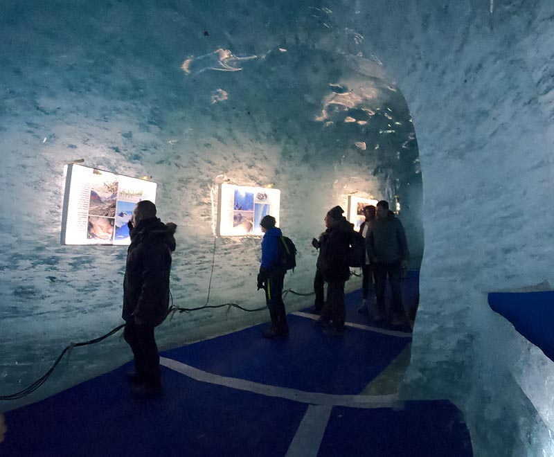 tunel de gelo chamonix