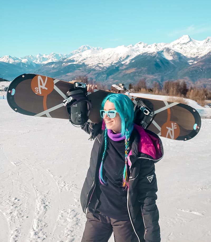 snowboarding italia alpes
