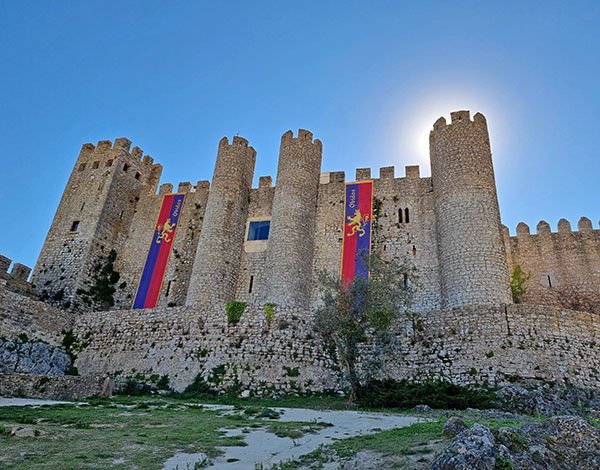 castelo de obidos vila medieval portugal