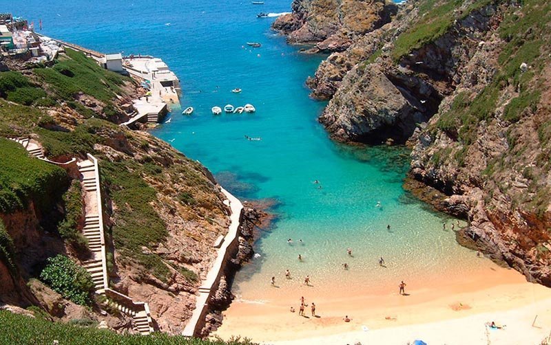 praia em berlengas portugal