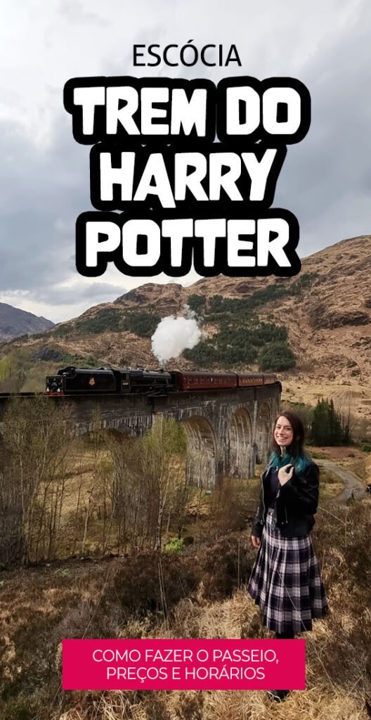 Trem do Harry Potter na Escócia